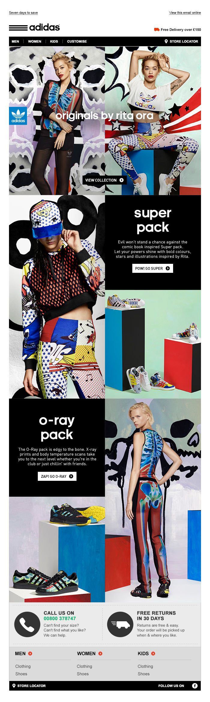 adidas Originals Rita Ora - Tim Tayyar, freelance copywriter